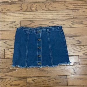 Denim skirt